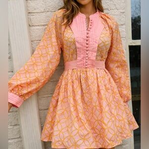 $$$ NEW WITH TAGS GORGEOUS LACE EYELET RUFFLE DRESS SOOO PRETTY